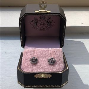 Juicy Couture Crown Stud Earrings